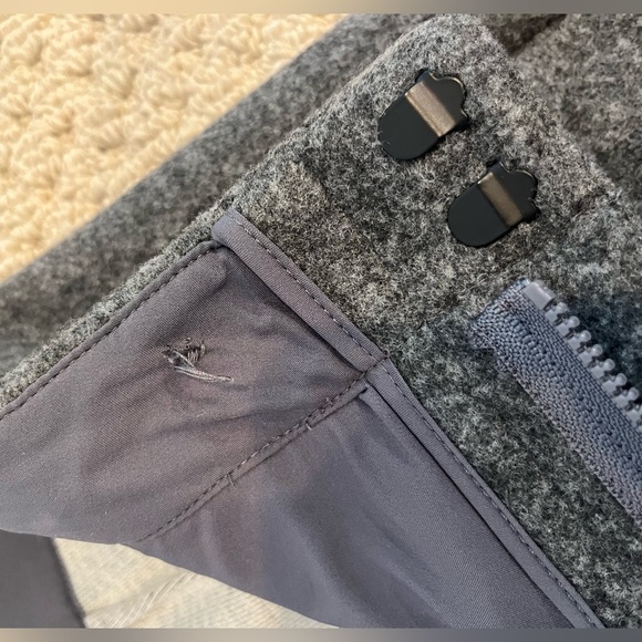Oak & Fort High Waisted Wool Like Ankle Pant - Picture 6 of 11